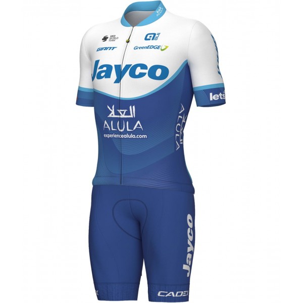 Team Jayco AlUla 2023 set (jersey met korte mouwen+broek)-ALE professionele wielerploeg