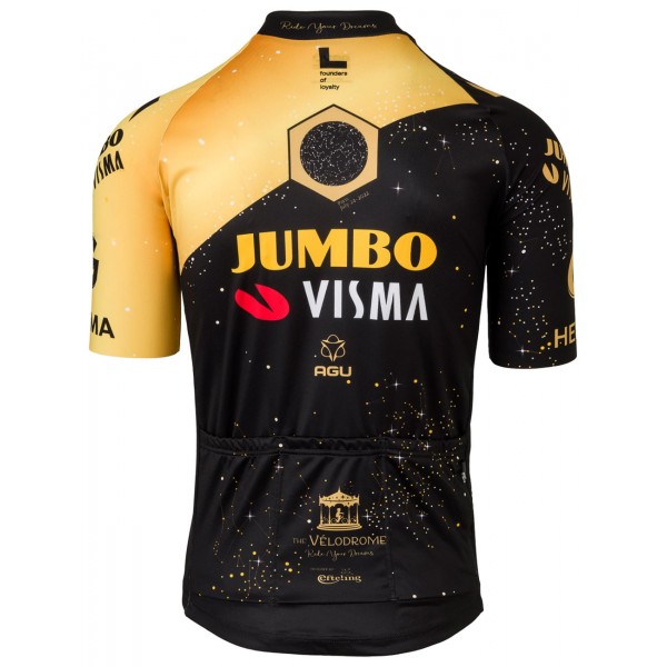 TEAM JUMBO-VISMA Tour de France Editie 2023 korte mouw wielershirt professioneel wielerteam