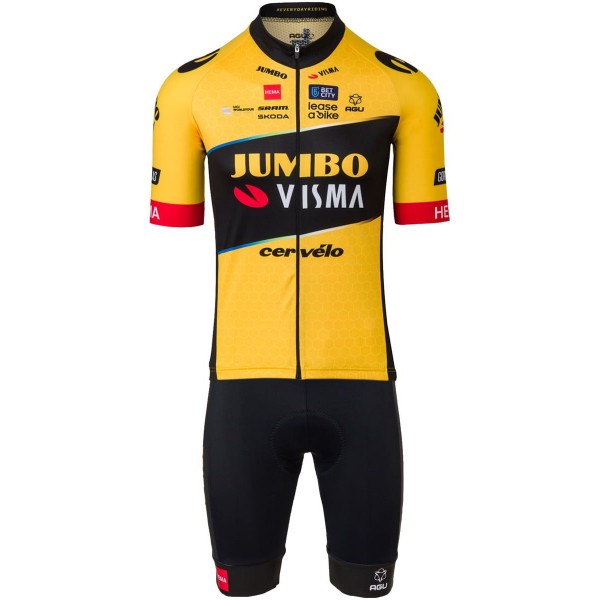 TEAM JUMBO-VISMA 2023 koersbroek professionele wielerploeg